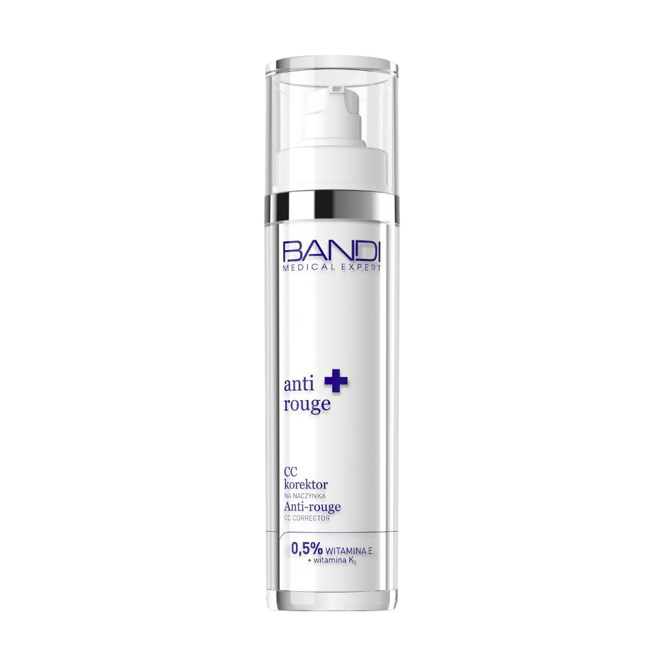 Антикуперозний СС-крем для обличчя Bandi Medical Expert Anti Rouge CC Capillary Corrector, 50 мл